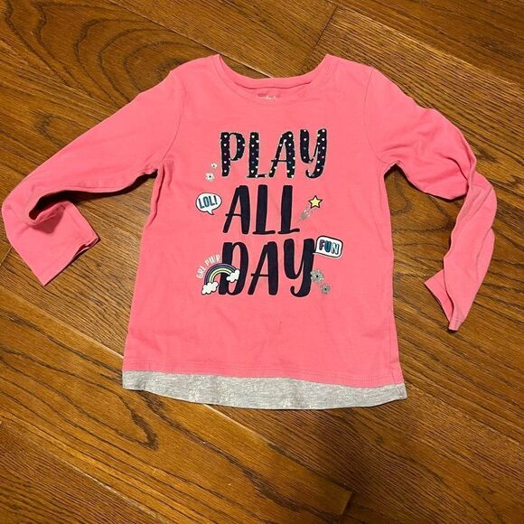 Garanimals size 5T play all day long sleeve t shirt - Picture 1 of 5